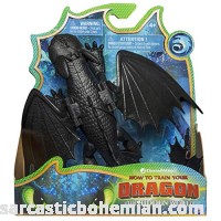 Dreamworks Dragons Toothless Dragon Figure with Moving Parts for Kids Aged 4 and Up B07GTDR51Y